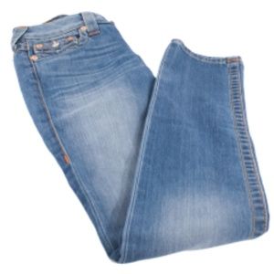 True Religion Flap Back Pockets Denim Jeans